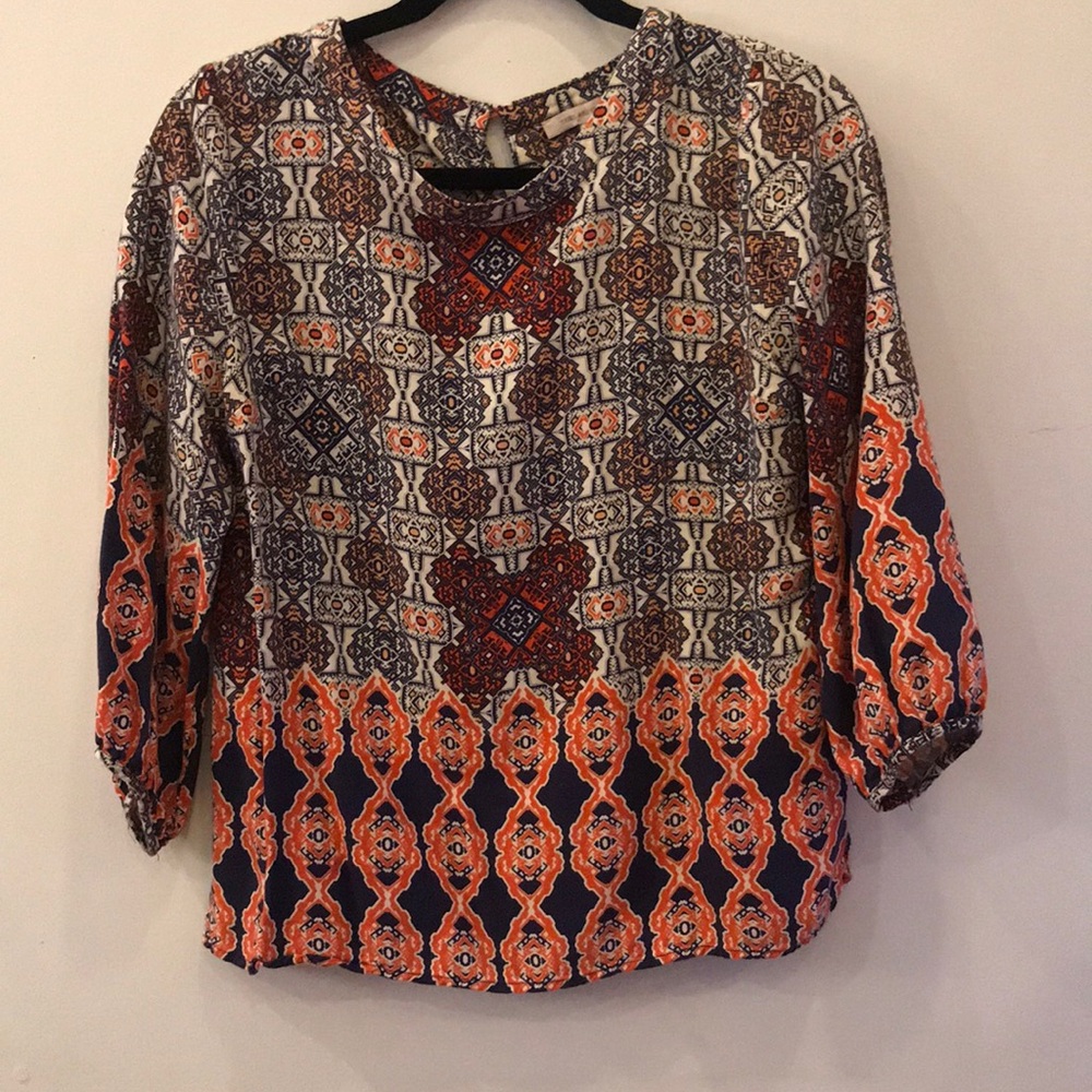 Patterned blouse